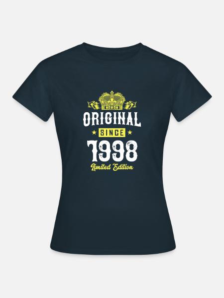 1998 limited edition - Frauen T-Shirt - Navy