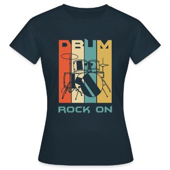 Percussion - Women's T-Shirt - navy - Front - AI Model Female 172 dark (172cm)