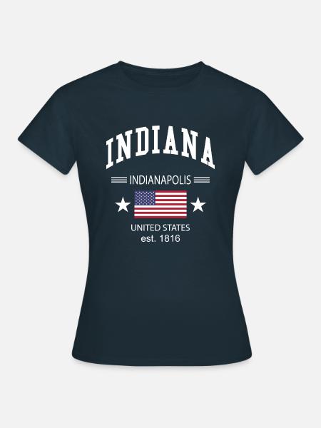 Indiana - T-shirt Femme - marine