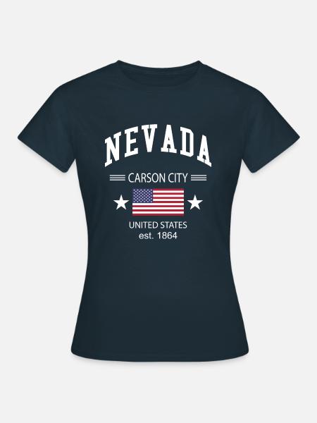 Nevada - Frauen T-Shirt - Navy