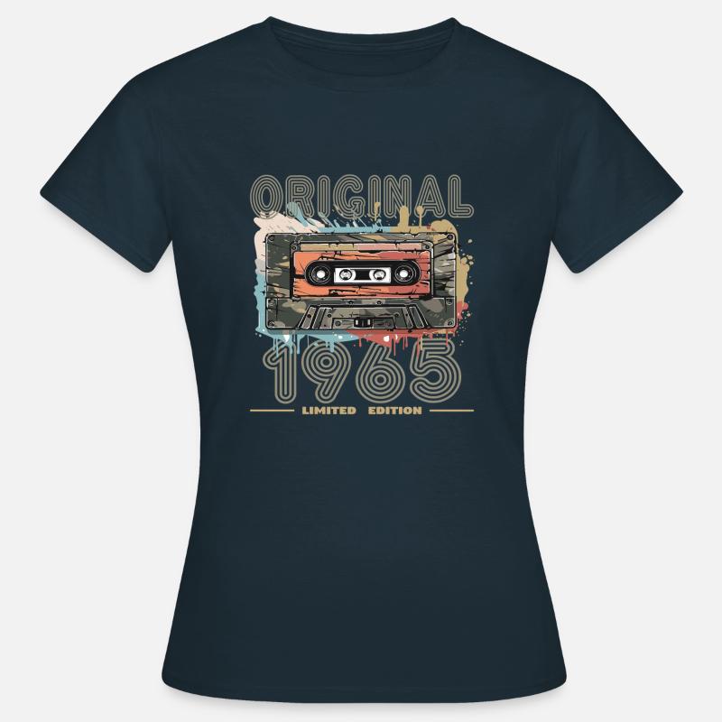 1960 retro original begrenset utgave - T-skjorte for kvinner - marine