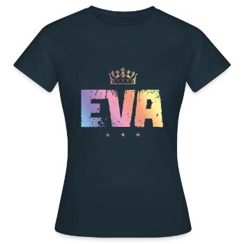 Veille - T-shirt Femme - marine - Devant - AI Model Female 172 dark (172cm)