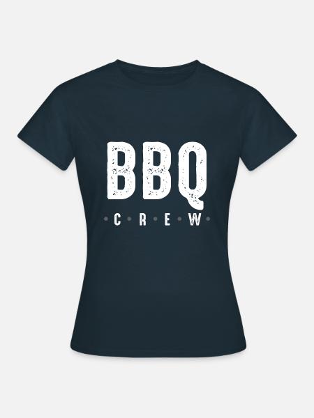 Bbq Crew - Frauen T-Shirt - Navy