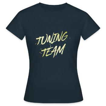 Équipe de tuning - T-shirt Femme - marine - Devant - AI Model Female 172 dark (172cm)