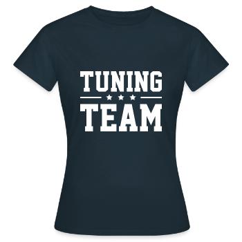 Équipe de tuning - T-shirt Femme - marine - Devant - AI Model Female 172 dark (172cm)