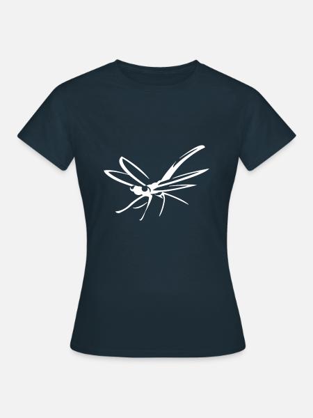 Libellules libellules - T-shirt Femme - marine