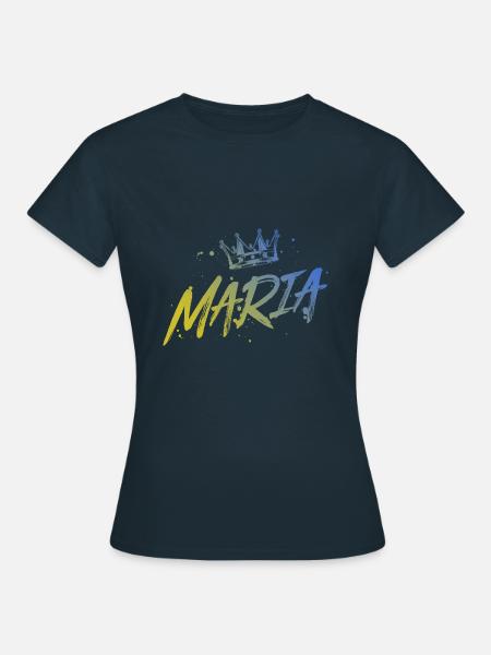 Maria - Frauen T-Shirt - Navy