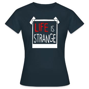 Life ist Strange - Frauen T-Shirt - Navy - Vorne - AI Model Female 172 dark (172cm)