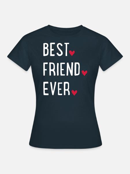 Bester Freund - Frauen T-Shirt - Navy