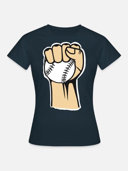 Baseball - Frauen T-Shirt - Navy