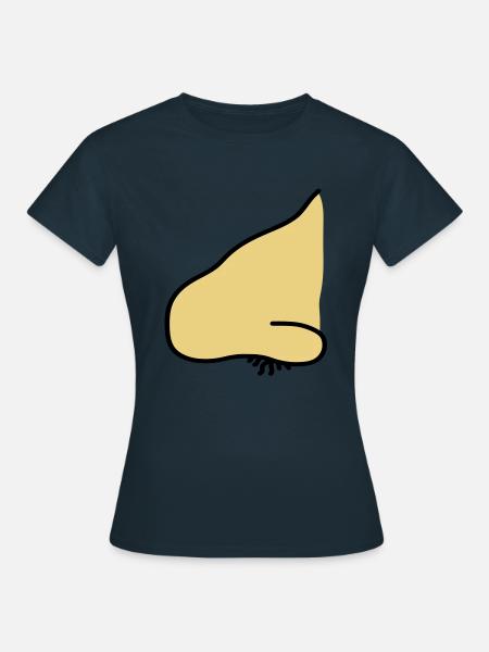 nose - Frauen T-Shirt - Navy