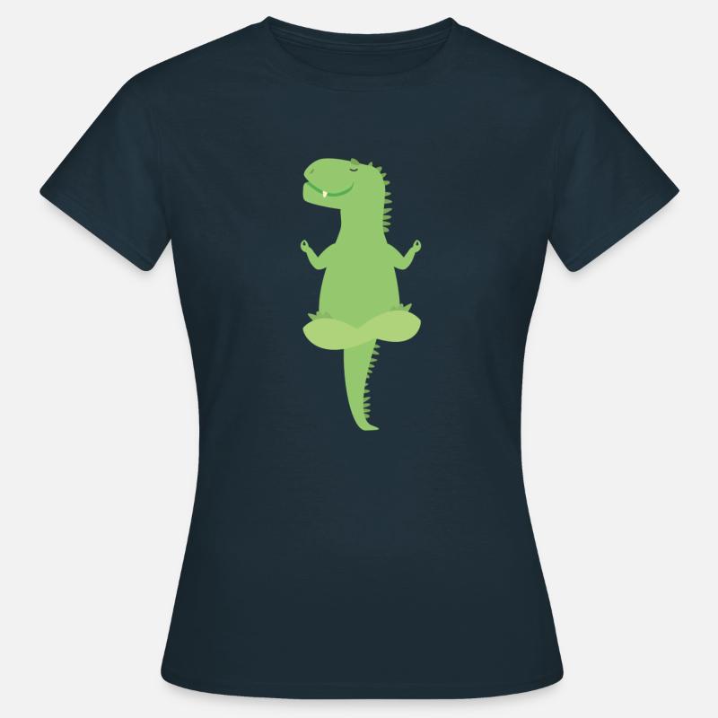 dino - Women's T-Shirt - navy
