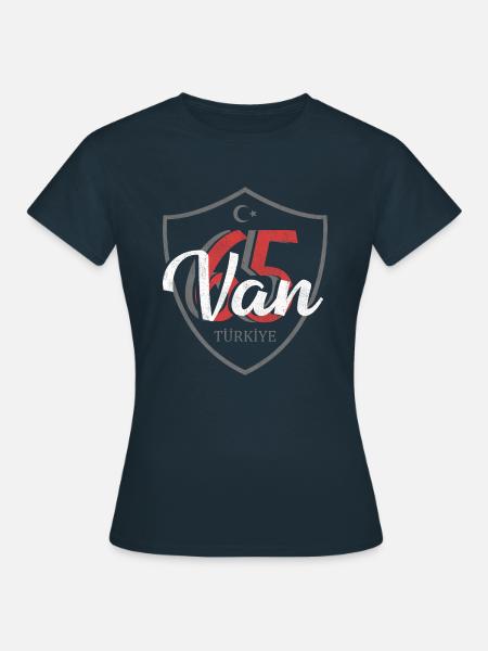 Van - Frauen T-Shirt - Navy