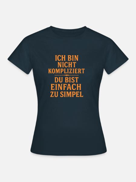 New Brand - Frauen T-Shirt - Navy