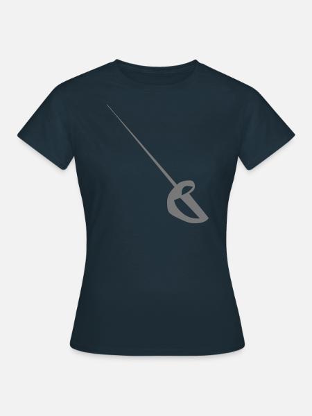 Sport Degen 0 - Frauen T-Shirt - Navy