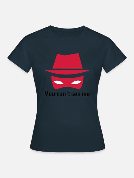 The invisible spy - Women's T-Shirt - navy