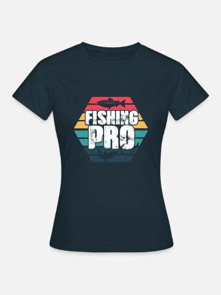 Fishing Pro - Frauen T-Shirt - Navy