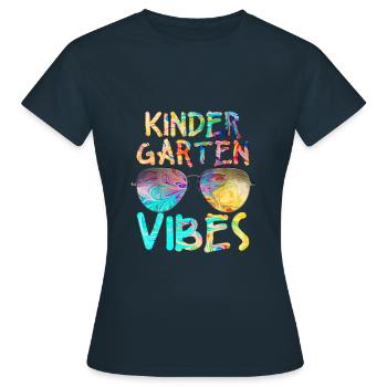 Maternelle Vibes Enseignante de maternelle - T-shirt Femme - marine - Devant - AI Model Female 172 dark (172cm)