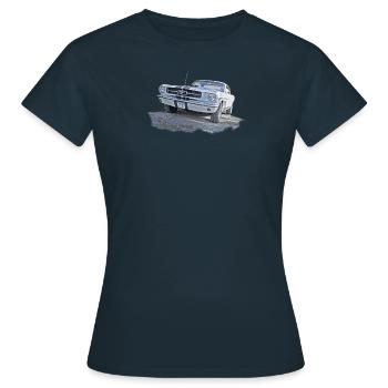 légende - T-shirt Femme - marine - Devant - AI Model Female 172 dark (172cm)