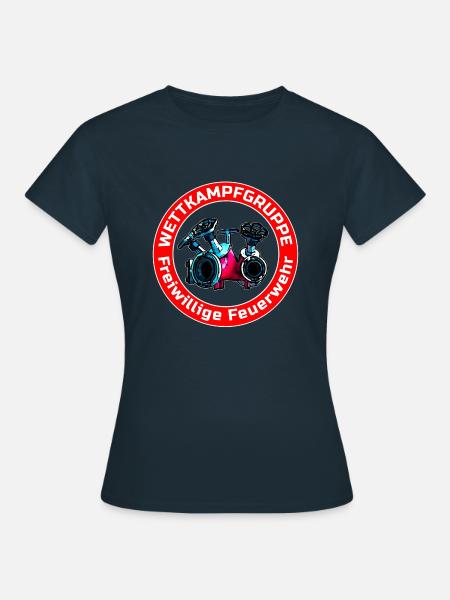 Wettkampfgruppe Feuerwehr 11 - Frauen T-Shirt - Navy