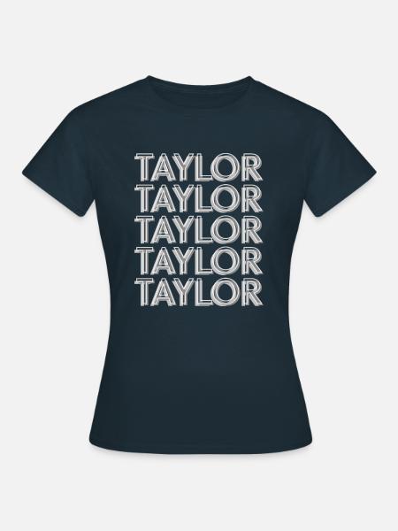 Taylor - Vrouwen T-shirt - navy