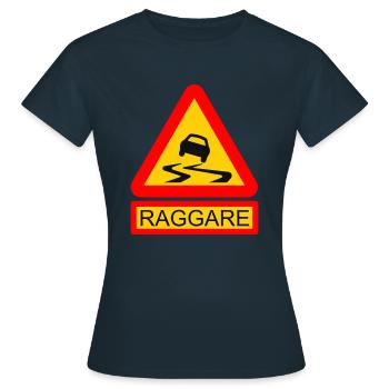 Vorsicht vor Schmierern - Frauen T-Shirt - Navy - Vorne - AI Model Female 172 dark (172cm)