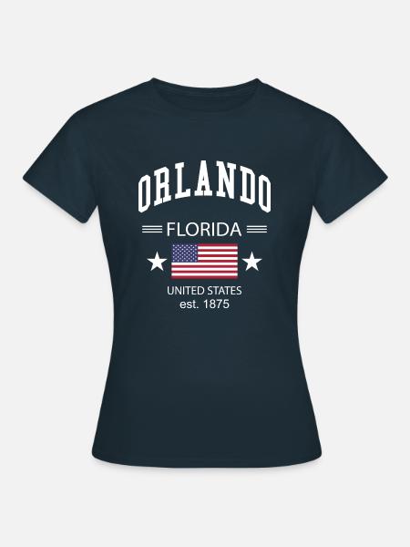 Orlando - Frauen T-Shirt - Navy