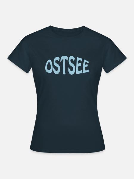 Ostsee - Frauen T-Shirt - Navy