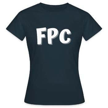 FPC ist nicht sauer - Frauen T-Shirt - Navy - Vorne - AI Model Female 172 dark (172cm)