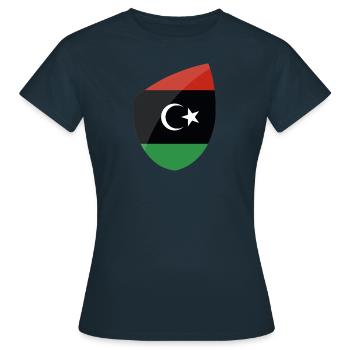 Libye - T-shirt Femme - marine - Devant - AI Model Female 172 dark (172cm)