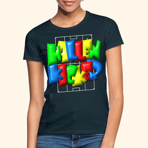 Hallenkicker im Fußballfeld - Balloon-Style - Frauen T-Shirt