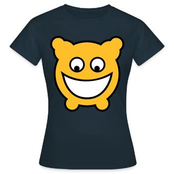 Gloomy est heureux! - T-shirt Femme - marine - Devant - AI Model Female 172 dark (172cm)