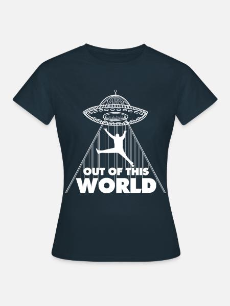 Handball Torwart Ufo Training Mannschaft Geschenk - Frauen T-Shirt - Navy