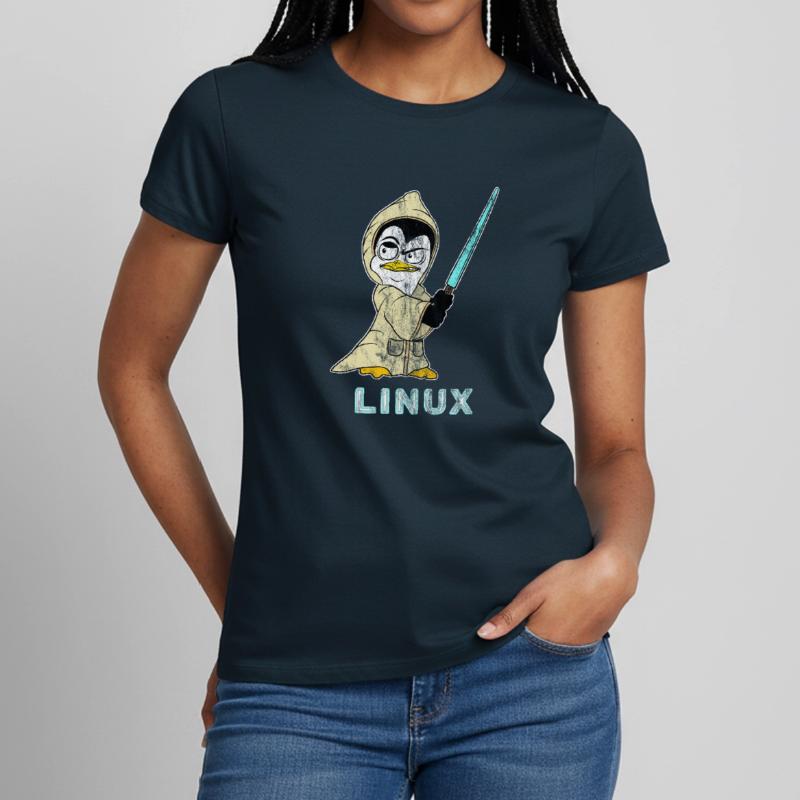 Nerd Linux computer scientist Linux software developer Women's T-Shirt