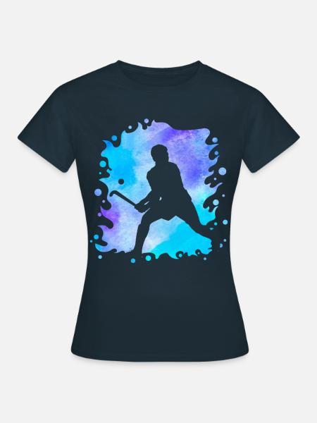 Hockey - Frauen T-Shirt - Navy
