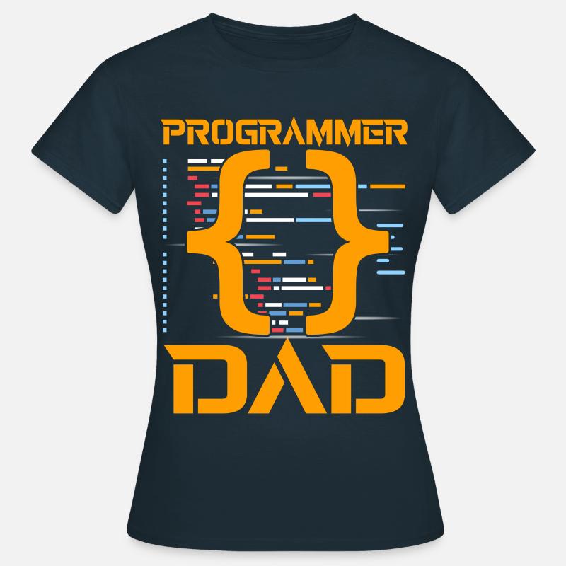 Programmer Dad - Frauen T-Shirt - Navy