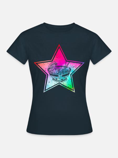 Ramen - Frauen T-Shirt - Navy