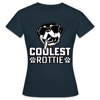 Pourrir le plus cool - T-shirt Femme - marine - Devant - AI Model Female 172 dark (172cm)