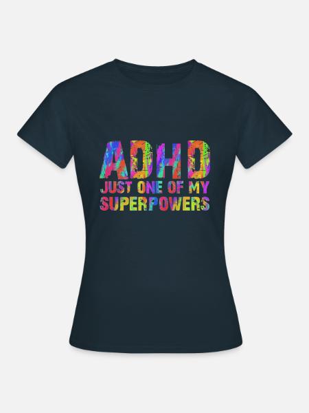 Adhd - Women's T-Shirt - navy