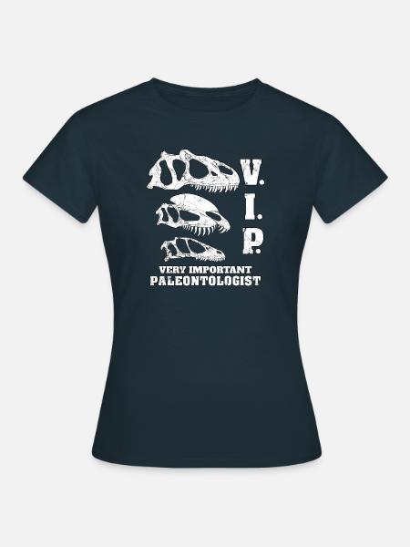VIP Paläontologe - Frauen T-Shirt - Navy