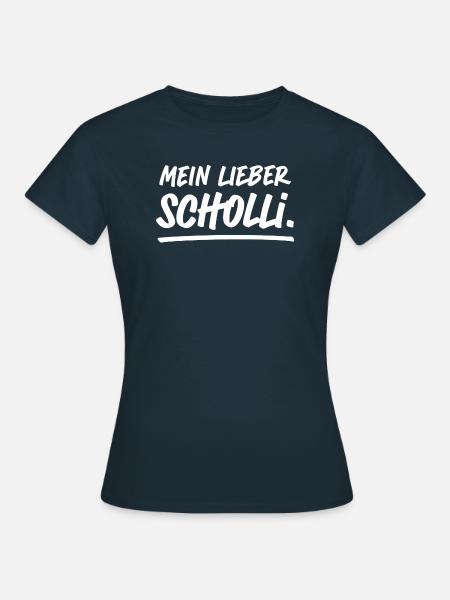 Mein Lieber Scholli! - Frauen T-Shirt - Navy