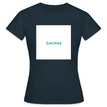 2 1 - T-shirt Femme - marine - Devant - AI Model Female 172 dark (172cm)