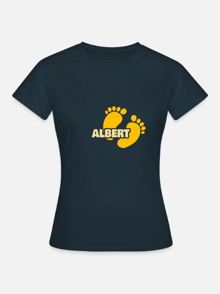 Geschenk für Albert - Frauen T-Shirt - Navy