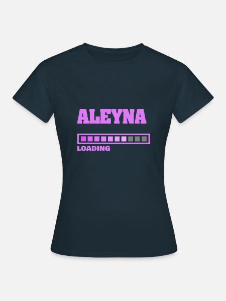 Baby Aleyna - Frauen T-Shirt - Navy