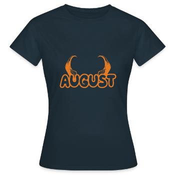 Août Août - T-shirt Femme - marine - Devant - AI Model Female 172 dark (172cm)