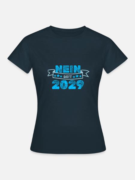 Dagegen 2029 - Frauen T-Shirt - Navy
