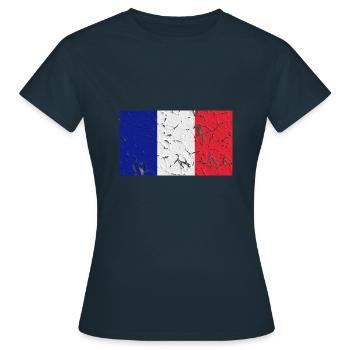 Martinique Martinique - T-shirt Femme - marine - Devant - AI Model Female 172 dark (172cm)