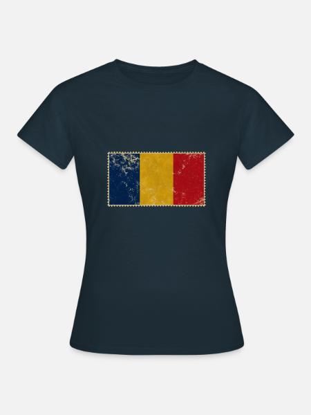 First name Romania - Women's T-Shirt - navy