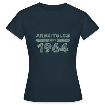 1964 - Women's T-Shirt - navy - Front - AI Model Female 172 dark (172cm)