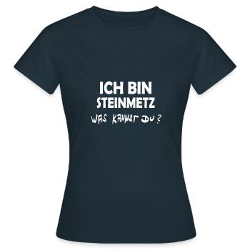 Le métier de tailleur de pierre - T-shirt Femme - marine - Devant - AI Model Female 172 dark (172cm)
